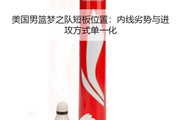 美国男篮梦之队短板位置：内线劣势与进攻方式单一化