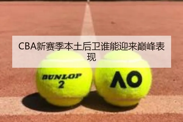 CBA新赛季本土后卫谁能迎来巅峰表现